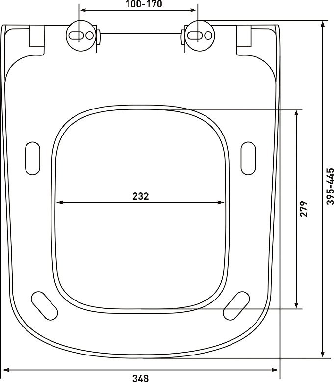 Комплект Berges Atom Quattro S Rimless крышка-сиденье с микролифтом, кнопка смыва глянцевый хром