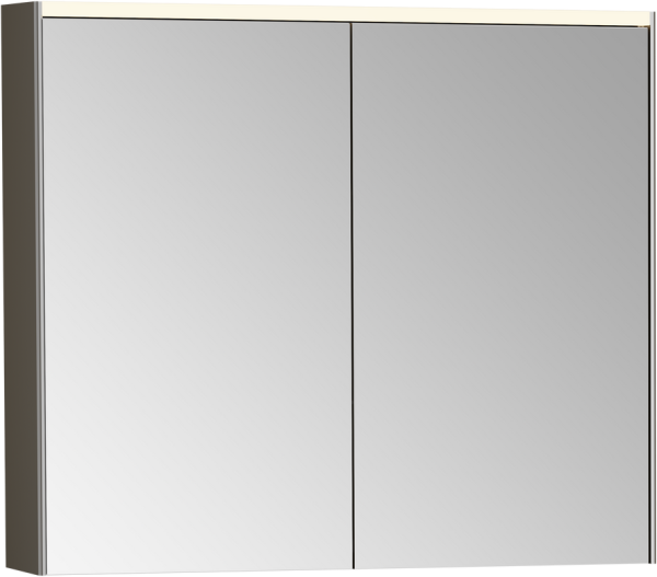 Зеркало-шкаф VitrA Core 80 с подсветкой, антрацит
