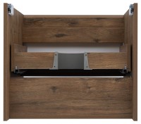 Тумба под раковину Aquanet Тренд 60 дуб рустикальный/белый сатин