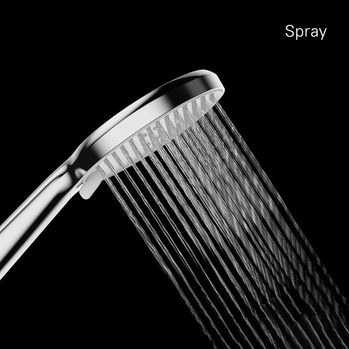 Душевая лейка Milardo Ideal Spa ILS3FCRM18 глянцевый хром