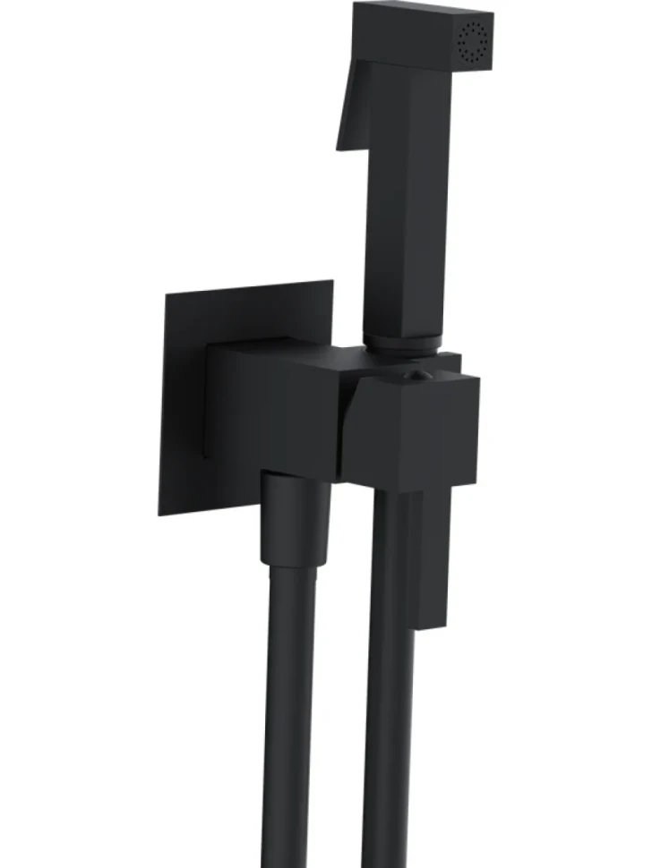 Гигиенический душ RGW Shower Panels SP-212B со смесителем, С ВНУТРЕННЕЙ ЧАСТЬЮ, черный