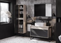 Тумба с раковиной AQUATON Лофт Урбан 100, раковина Mila 35