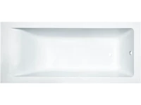 Ванна из искусственного камня Marmo Bagno Ницца 170x70 см, встраиваемая, белая, на ножках