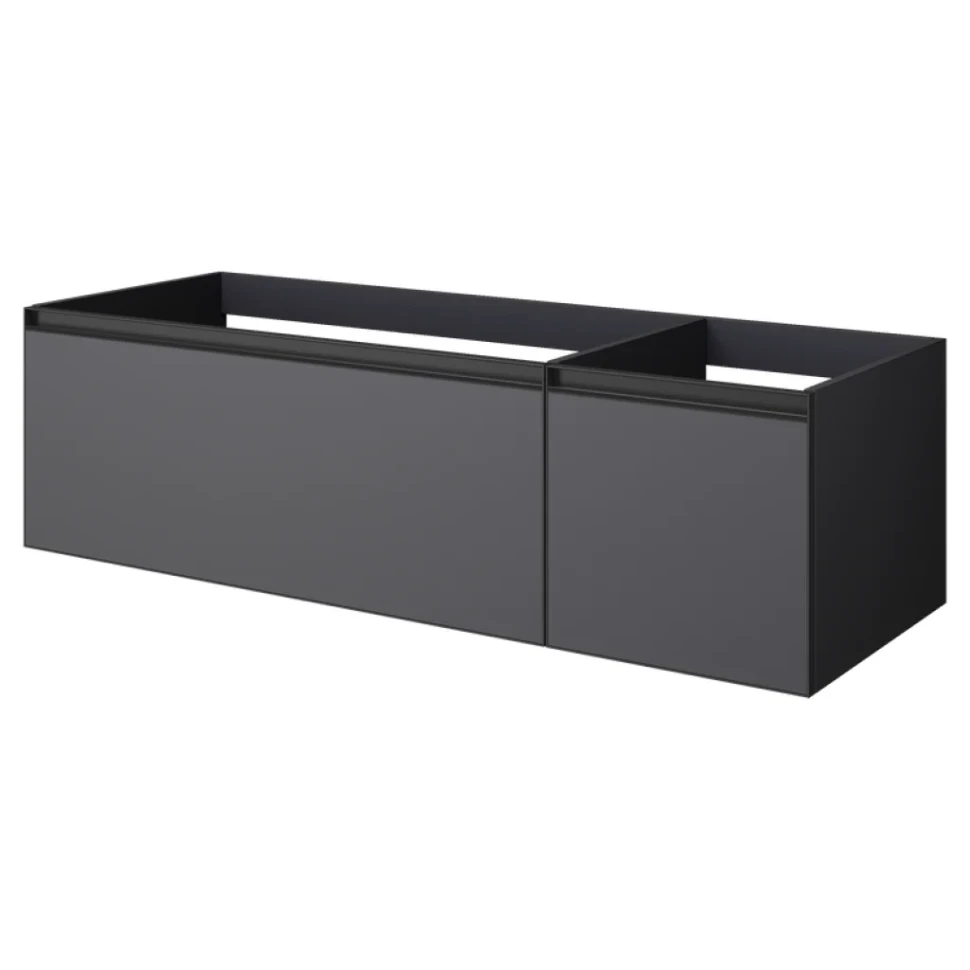 Тумба под раковину без столешницы Armadi Art Quatro 2 140 anthracite