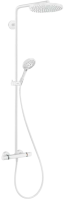 Душевая стойка Hansgrohe Raindance Select S Showerpipe 240 27633700 матовый белый