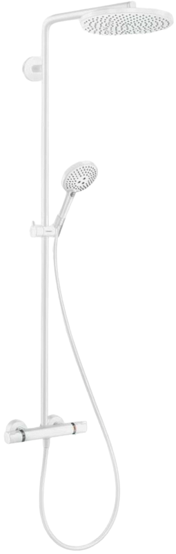 Душевая стойка Hansgrohe Raindance Select S Showerpipe 240 27633700 матовый белый