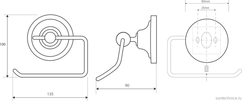 Набор Ершик Bemeta Retro 144213018 + Держатель 144212028