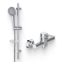 Душевой комплект Смеситель для душа Damixa Scandinavian Pure 362000000 хром + Гарнитур RedBlu Palace One 914100000