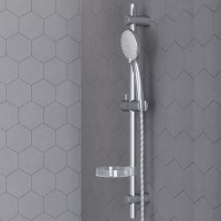 Душевой комплект Смеситель для душа Damixa Scandinavian Pure 362000000 хром + Гарнитур RedBlu Palace One 914100000