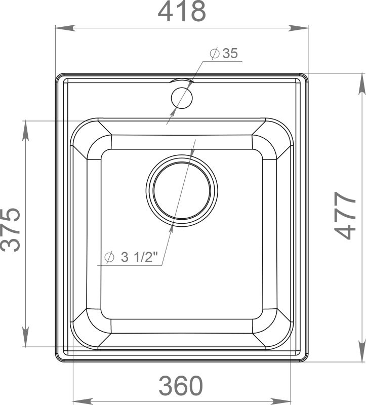 Комплект Мойка GranFest Quarz Z17 черный + Измельчитель KUCHENSTERN Muhle