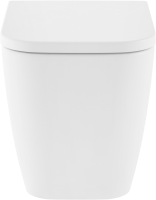 Комплект Lavinia Boho Унитаз приставной One 33024060 + Крышка-сиденье One 33290200 с микролифтом + Бачок скрытого монтажа RelFix 38020010 + Кнопка RelFix 3805003W