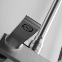 Душевая стойка Shevanik S8336T оружейная сталь