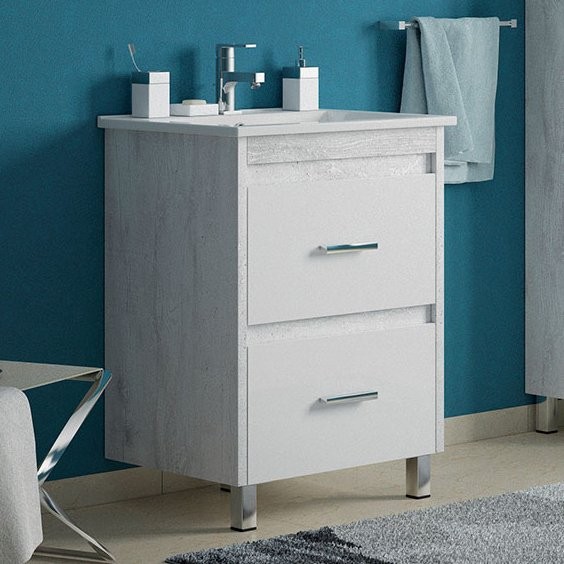 Тумба под раковину без столешницы Corozo Верона 60 напольная, пайн