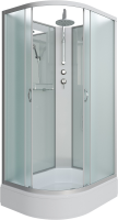 Душевая кабина Niagara Classic NG-33094-14RBKT 100х90 см, без крыши, с тропическим душем