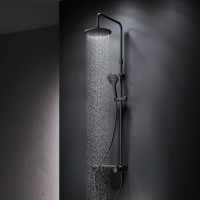 Душевая стойка AM.PM Gem F0790722 матовая черная