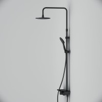 Душевая стойка AM.PM Gem F0790722 матовая черная