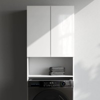 Шкаф над стиральной машиной AM.PM X-Joy M85CSX06521WG1 65 напольный, глянцевый белый