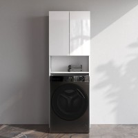 Шкаф над стиральной машиной AM.PM X-Joy M85CSX06521WG1 65 напольный, глянцевый белый