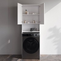 Шкаф над стиральной машиной AM.PM X-Joy M85CSX06521WG1 65 напольный, глянцевый белый