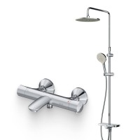 Душевой комплект Термостат AM.PM Like F8050000, для ванны с душем + Стойка
