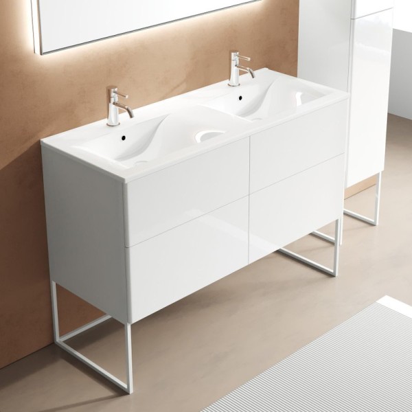 Тумба с раковиной Sanvit Лира 120 для двоих