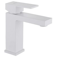 Смеситель для раковины Abber Daheim AF8210W матовый белый