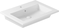 Раковина подвесная Galassia Eden 7221 61x46 глянцевая белая, прямоугольная, фаянс