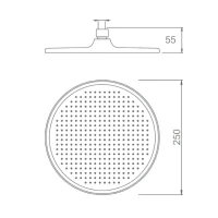 Верхний душ Splenka S451 S451.50 хром