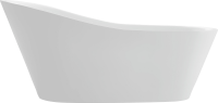 Акриловая ванна BelBagno BB63-1800-W0 180x80 см, отдельностоящая, белая, овальная, на ножках, с донным клапаном