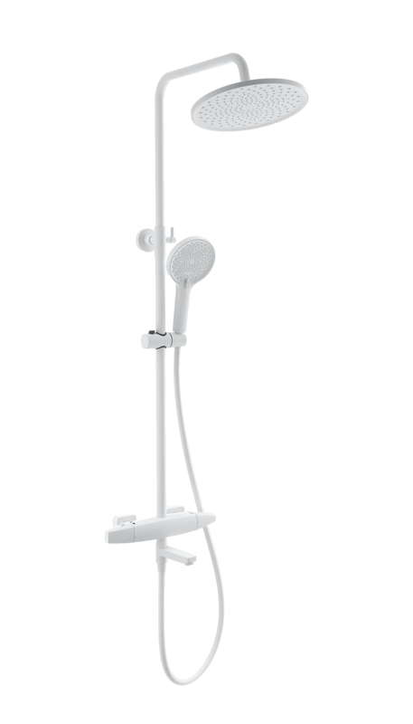 Душевая стойка Wonzon & Woghand WW-B3035-A2-MW матовая белая