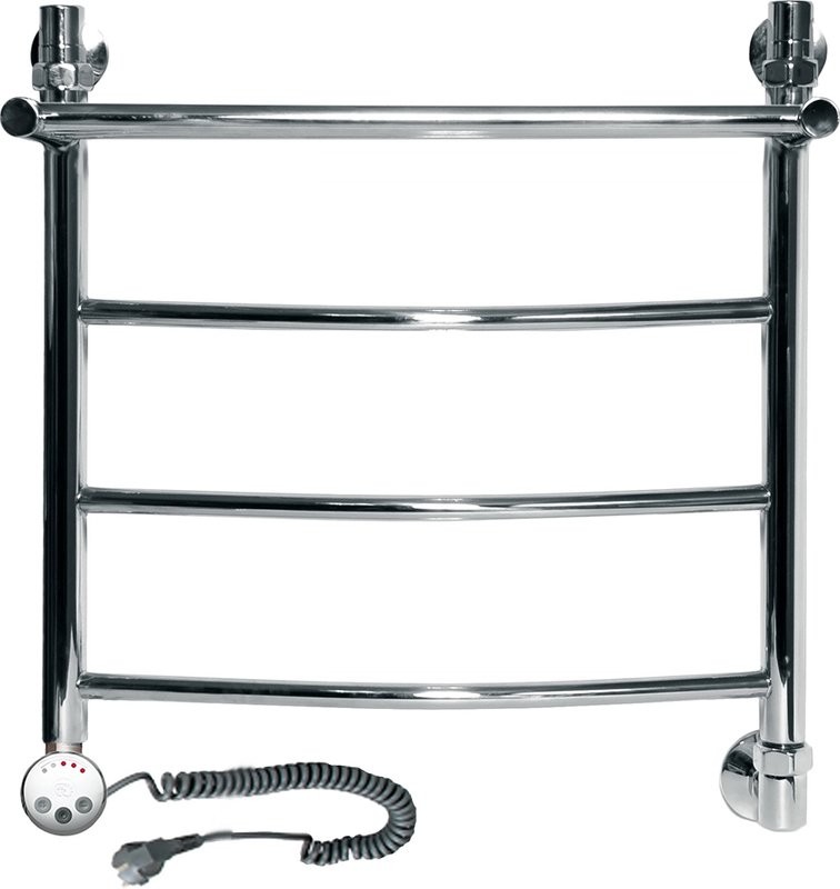 Полотенцесушитель электрический Ника Arc ЛД ВП 50/50 лев с полкой