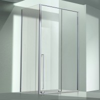 Душевой уголок Allen Brau Fantasy 2.0 130x90, профиль хром, стекло прозрачное