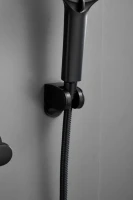 Смеситель с длинным изливом для ванны BELZ B813 B22813-7 черный Смеситель с длинным изливом для ванны BELZ B813 B22813-7 черный