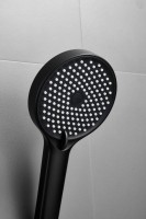 Смеситель с длинным изливом для ванны BELZ B813 B22813-7 черный