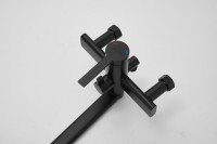 Смеситель с длинным изливом для ванны BELZ B813 B22813-7 черный