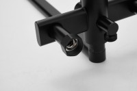 Смеситель с длинным изливом для ванны BELZ B813 B22813-7 черный