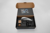 Смеситель с длинным изливом для ванны BELZ B813 B22813-7 черный