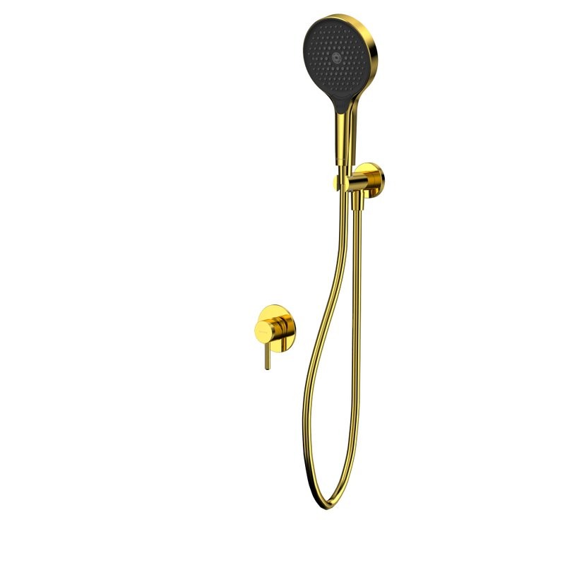 Душевой комплект WHITECROSS Y YSET02TOPGL С ВНУТРЕННЕЙ ЧАСТЬЮ, золото