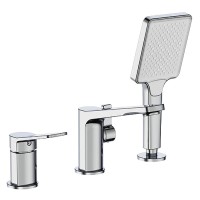 Смеситель на борт ванны Frap H61 F1161 хром