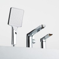 Смеситель на борт ванны Frap H61 F1161 хром