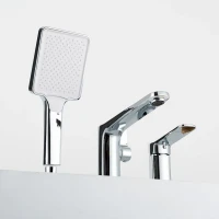 Смеситель на борт ванны Frap H61 F1161 хром Смеситель на борт ванны Frap H61 F1161 хром