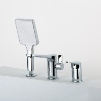 Смеситель на борт ванны Frap H61 F1161 хром