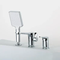 Смеситель на борт ванны Frap H61 F1161 хром Смеситель на борт ванны Frap H61 F1161 хром
