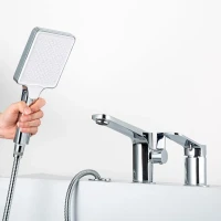 Смеситель на борт ванны Frap H61 F1161 хром Смеситель на борт ванны Frap H61 F1161 хром