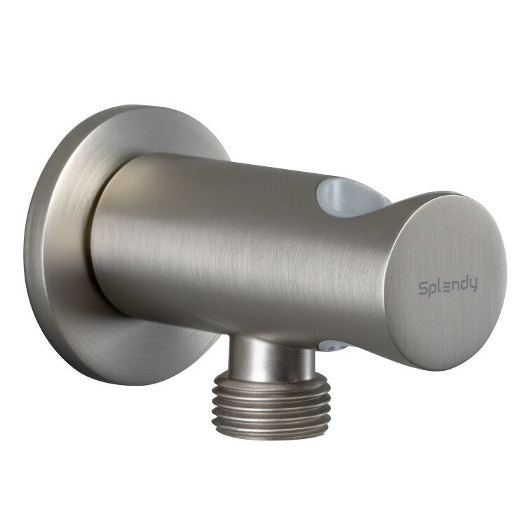 Шланговое подключение Splendy AA215YRLNB брашированный никель