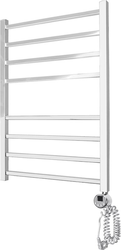 Полотенцесушитель электрический Domoterm Квадро П8 50x80 ER, хром, R