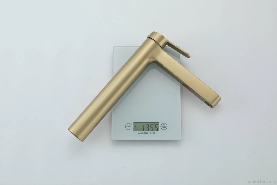 Смеситель для раковины Gappo G99-33 G1099-83 золотой сатин