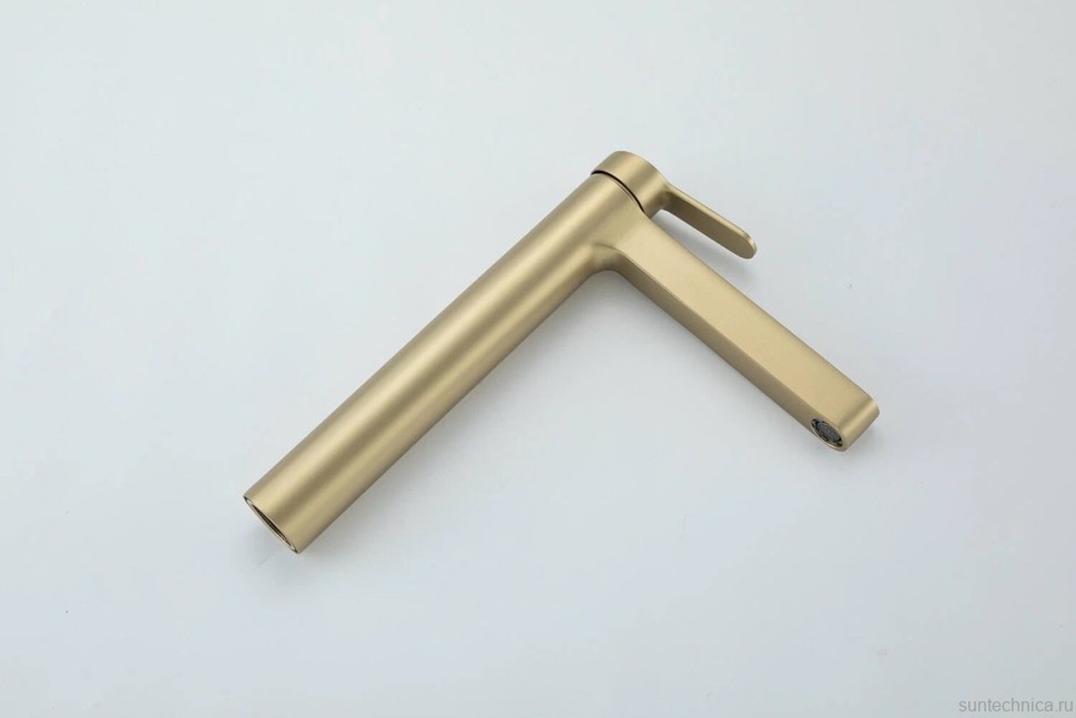 Смеситель для раковины Gappo G99-33 G1099-83 золотой сатин