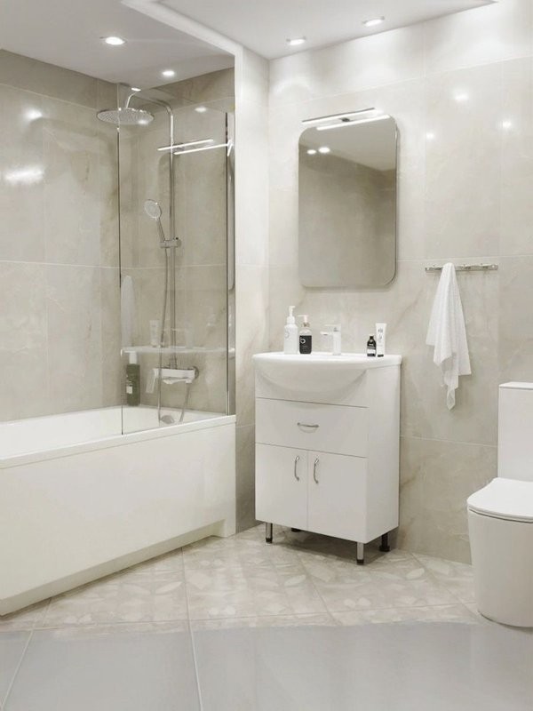 Тумба для ванной "МИСТРАЛЬ-60" под рак.Уют-60 (ROSA) (ПВХ) (разбор)