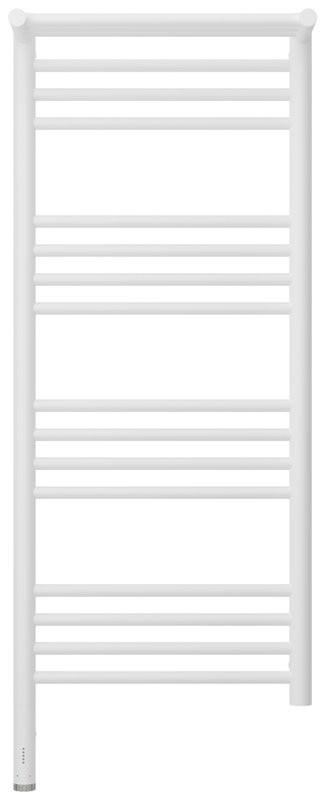 Полотенцесушитель электрический Сунержа Богема 3.1 30-6006-1040 110x45 см, подключение слева, матовый белый, лесенка, с полкой